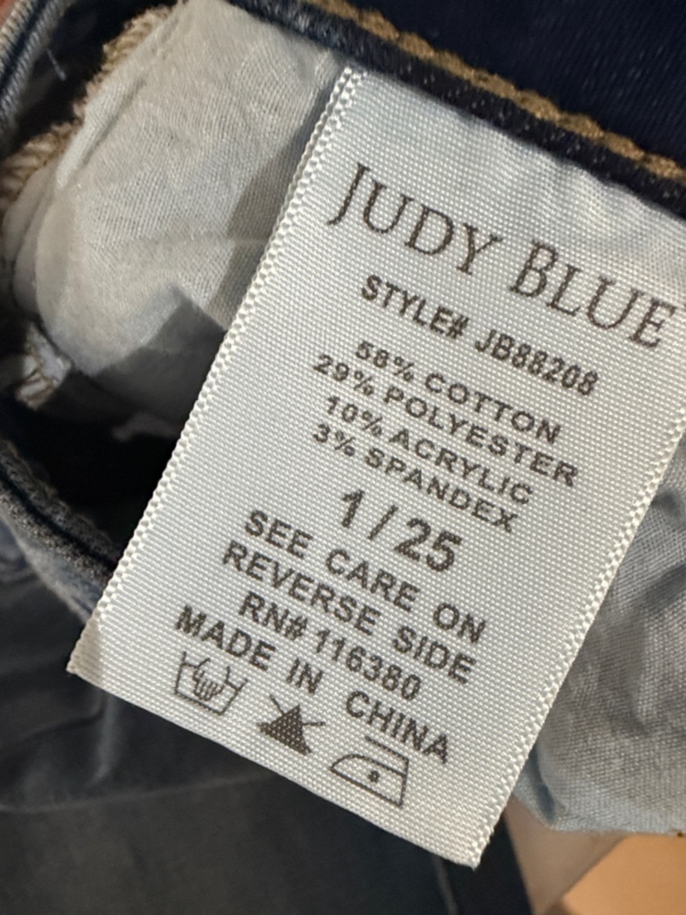 Judy Blue Boyfriend Jeans - Picture 9 of 9